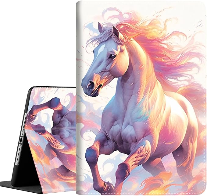 Case for New iPad (A16) 11th Generation 11 Inch 2025for iPad 10th Generation 2022 10.9 Inch Multi-Angle Stand Smart Cover Shockproof with Auto Wake/Sleep Baby Dragon