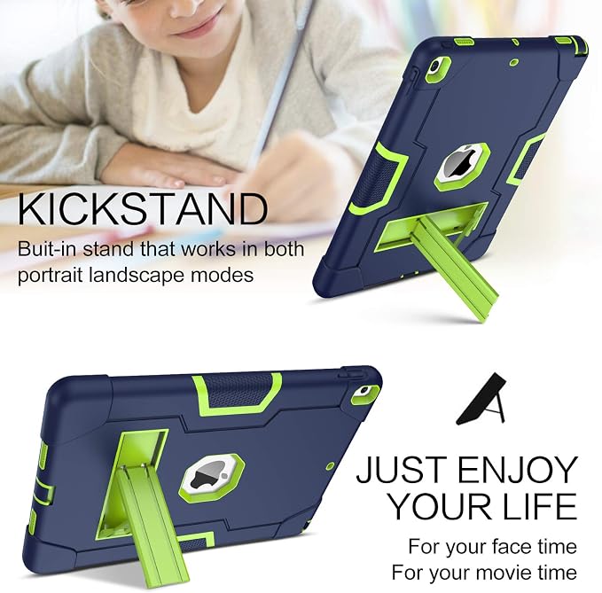 BENTOBEN for iPad Air 3 2019 Case iPad Pro 10.5 2017 Case 3 Layers Heavy Duty Rugged Shockproof Kickstand Sturdy Protective Tablet Cover for iPad Air 3rd Generation/iPad Pro 10.5 2017 Black