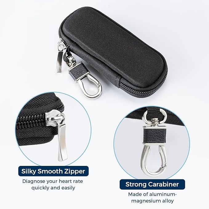 CoBak Case for KardiaMobile EKG Monitor 1-Lead/for Kardia Mobile Heart Monitor 6-Lead/for KardiaMobile 6L Max/for Apple and Android Devices - CASE ONLY