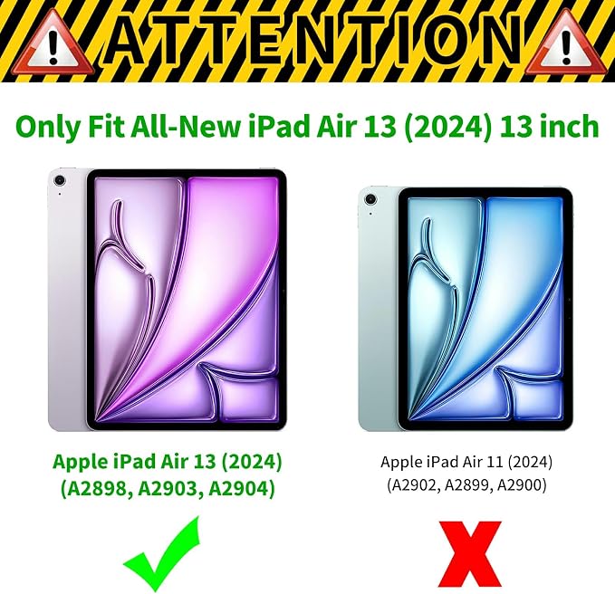 FUYOCWE for iPad Pro 13 Inch Case (M47th Generation2024 Model A2925A2926A3007)PU Leather Slim Folding Stand Case for iPad 13 7th GenAuto Sleep Wake Cover -A Dream Catcher Wolf