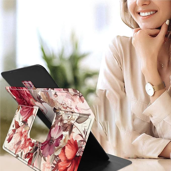 for Google Pixel Tablet Case 2023 Universal Tablet CaseSlim PU Leather Multi-Angle Viewing Cover with 360 Degree Rotatable Kickstand forPixel Tablet 2023 11-inchBlue Wolf