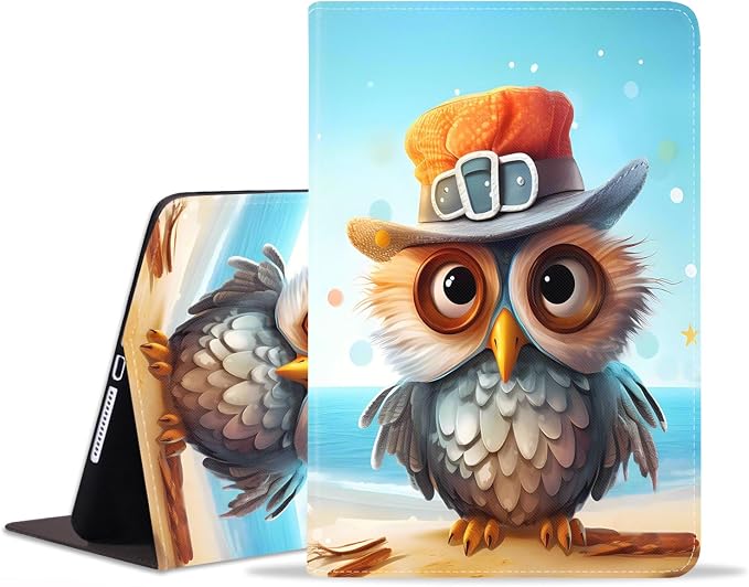 Case for iPad (A16) 11th Generation 11 Inch 2025 iPad 10th Generation 10.9 Inch 2022 Adjustable Stand Auto Wake/Sleep Smart Leather Case African American Black Girl