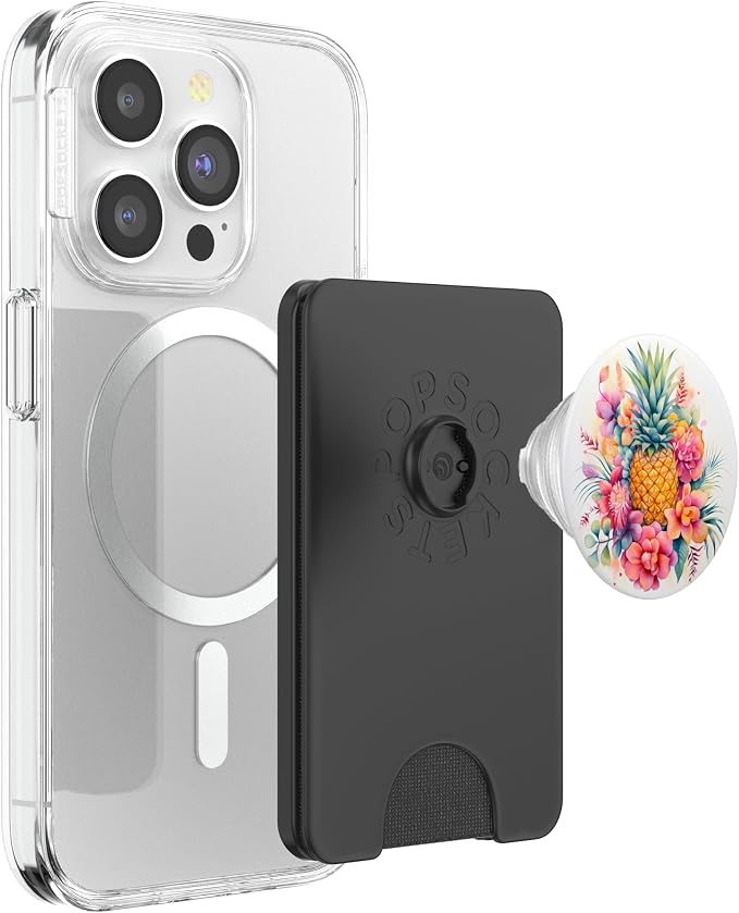 Pineapple Watercolor PopSockets PopGrip for MagSafe