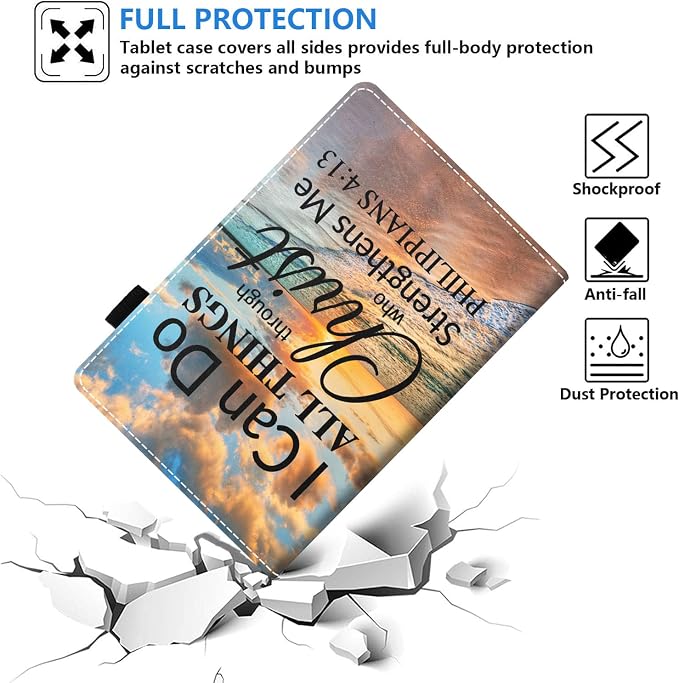 Case for Amazon Fire HD 8/HD 8 Plus Tablet (8 12th/10th Generation 2024/2022/2020 Release) Slim PU Leather Stand Folio Cover with Auto Wake Sleep African Woman Wolf