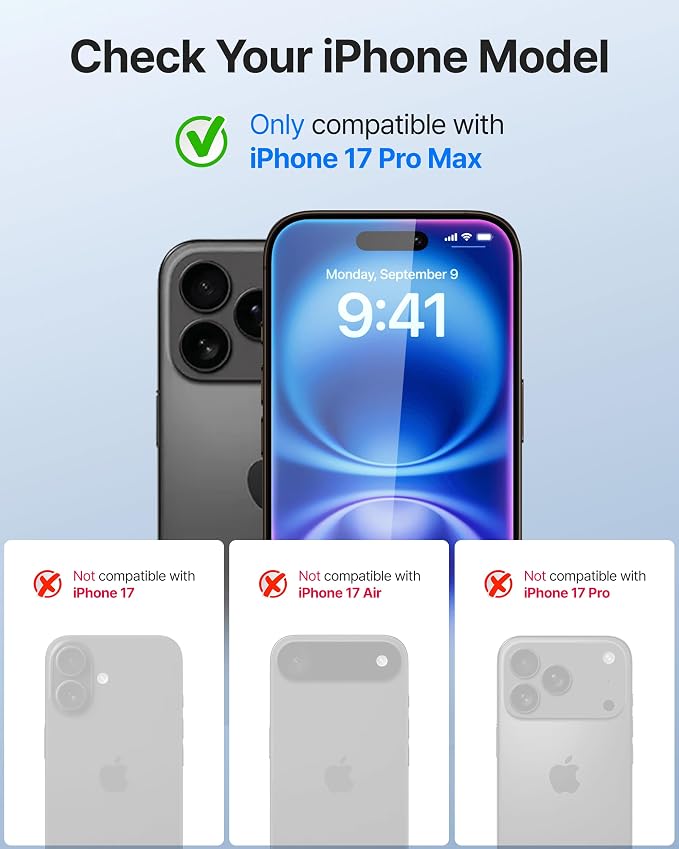 DOME GLASS Whitestone 2PACK EZ GLASS AR/Privacy for iPhone 17/16 Pro [Super Anti-Reflection &amp Anti-Spy] Full Coverage [Easy Install] Private Tempered Glass Screen Protector [2pack]