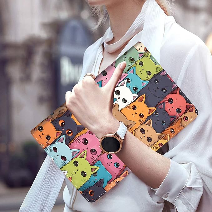 Case for Galaxy Tab A9 Plus ， Auto Sleep/Wake Multi-Angle Viewing Slim Folio Stand Cover for Samsung Galaxy Tab A9+/A9 Plus 11 Inch 2023 (SM-X210/X216/X218) Magic Mushrooms Fungus