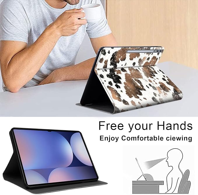 Case for Samsung Galaxy Tab A11 Plus 2026 &amp Galaxy Tab A9+ 11 Slim Smart Stand Cover with Auto Wake/Sleep Shockproof Protective Shell for Work &amp School Astronaut