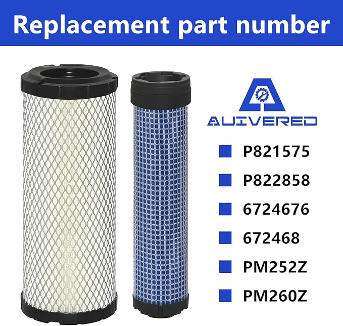 P821575 & P822858 Outer Inner Air Filter Set