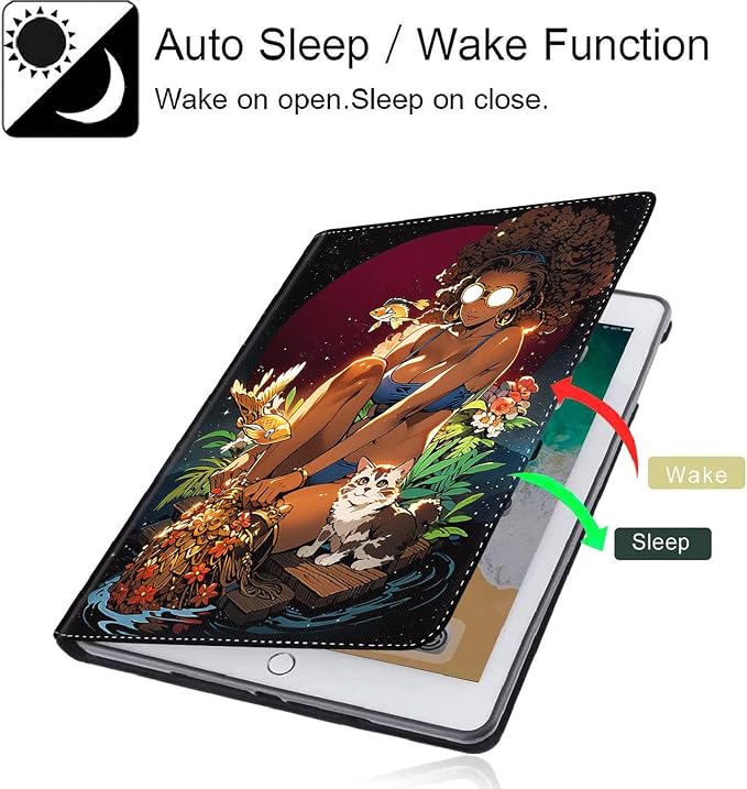 Case for New iPad (A16) 11th Generation 11 Inch 2025for iPad 10th Generation 2022 10.9 Inch Multi-Angle Stand Smart Cover Shockproof with Auto Wake/Sleep ，Starry Sky