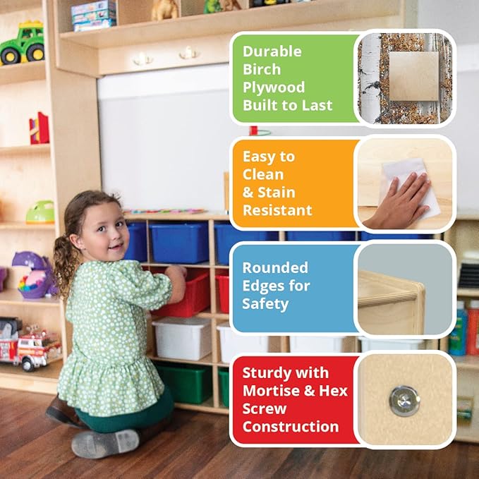 Wood Designs 36H in. Folding Versatile Storage Unit -
