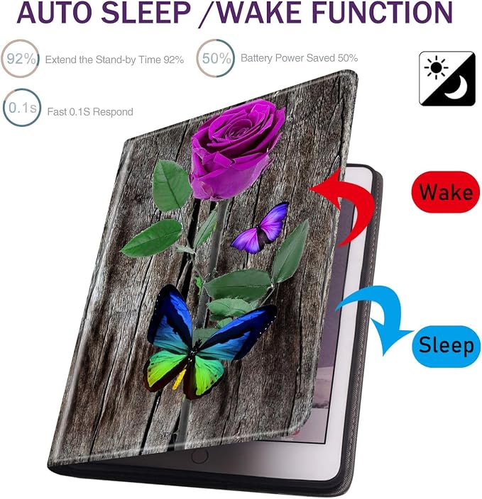 Case for Samsung Galaxy Tab S8 Plus 2022/S7 FE 2021/S7 Plus 2020 12.4 inch Ultra-Thin Multi-Angle Bracket Full Body Case with Wake/Sleep Function - Bible Phil 4-13 Floral
