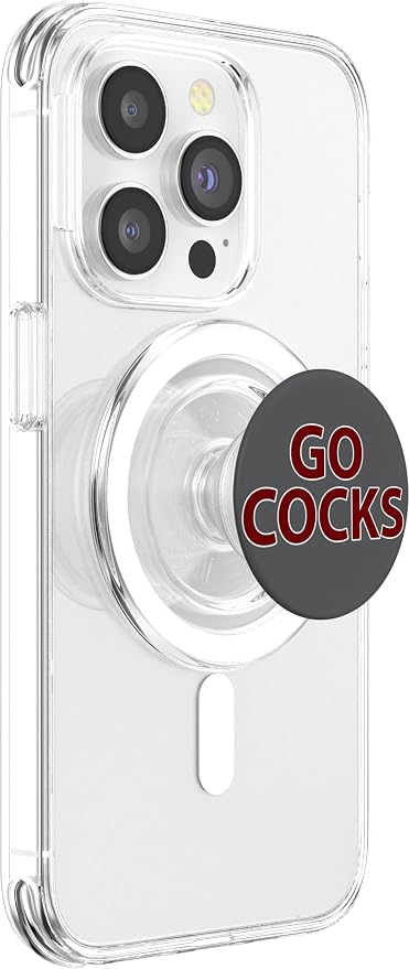 Go Gamecocks! PopSockets PopGrip: Swappable Grip for Phones &amp Tablets PopSockets Standard PopGrip