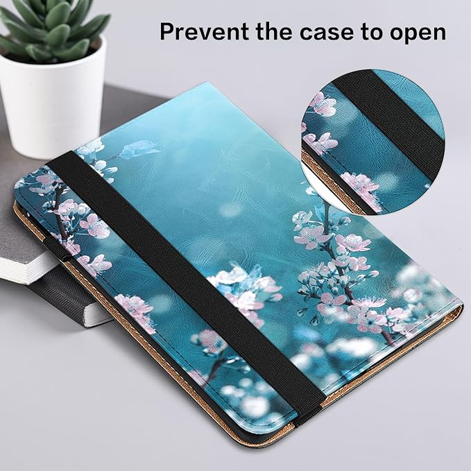 Case for Samsung Galaxy Tab A 10.1 2019 Model SM-T510/T515/T517 Stylus Holder Flip Wallet Leather Shockproof Cover for Galaxy Tab A SM-T510 Case Bicolor Marble