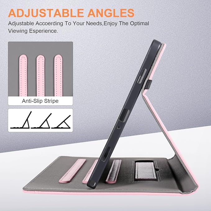 for Samsung Galaxy Tab A9 Plus Case Multiangle Stand for Samsung Tab A9 Plus Tablet Case 11 Inch SM-X210/SM-X216/SM-X218Black