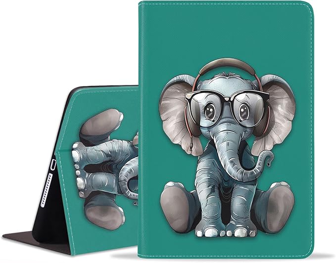 for iPad mini 7 (A17 Pro) 2024 Case/iPad mini 6 2021 Case Adjustable Stand Auto Wake/Sleep Smart Leather Cover for iPad mini 7th/6th Generation 8.3 Inch Sloth