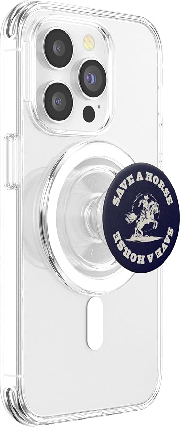 PopSockets Phone Grip with Expanding Kickstand- Save A Horse PopSockets PopWallet for MagSafe