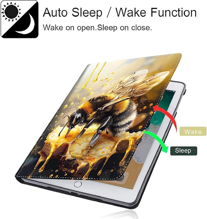 Case for New iPad (A16) 11th Generation 11 Inch 2025for iPad 10th Generation 2022 10.9 Inch Multi-Angle Stand Smart Cover Shockproof with Auto Wake/Sleep ，Starry Sky