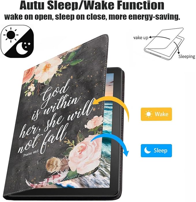Case for iPad (A16) 11th Generation 11 Inch 2025 iPad 10th Generation 10.9 Inch 2022 Premium PU Leather Stand Folio Cover with Auto Sleep/Wake American Flag Sunflower and Cow