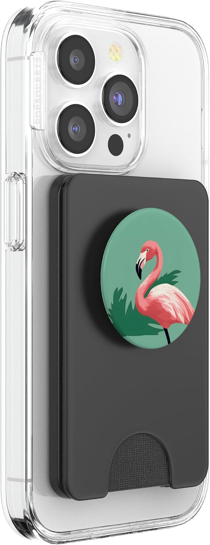 Cute Pink Flamingo Tropical Flamingos PopSockets PopGrip for MagSafe