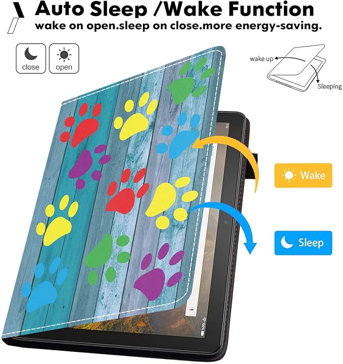 Case for All-New Amazon Kindle Fire HD 8/Fire HD 8 Plus Tablet (12th/10th Generation 2022/2020 Release) - Premium PU Leather Cover with Auto Sleep Wake Bible Verse Jeremiah 29:11