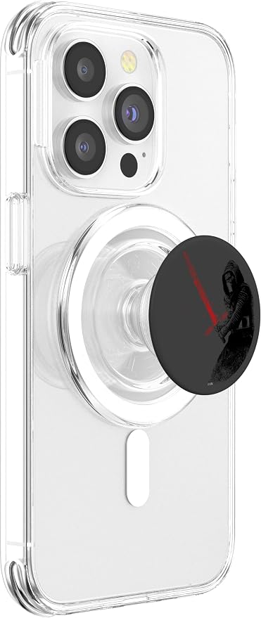 Star Wars Kylo With Red Lightsaber Distressed Art PopSockets Adhesive PopGrip