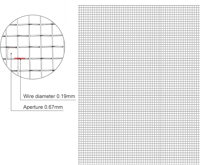 Stainless Steel Woven Wire Mesh Stainless Steel Wire Mesh 30 Mesh/150 Mesh