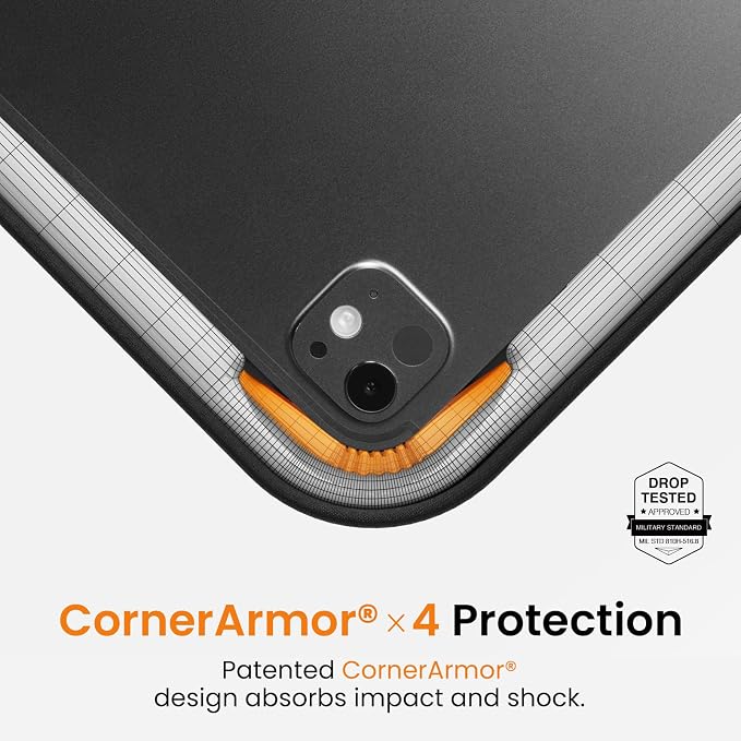 tomtoc Slim &amp 360° Protective Tablet Sleeve for 11-inch iPad Air &amp iPad Pro M5/M4/M3 iPad 2025 A16 Water-Resistant Case with CornerArmor