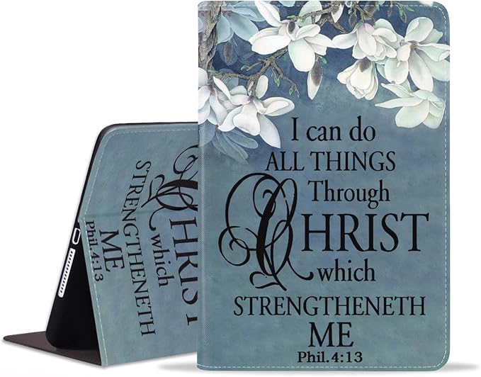 Case for Samsung Galaxy Tab S10 Lite/ S10 FE/ S9 FE 5G 10.9 Inch/ S9 11 Inch - Slim PU Leather Folding Stand Folio Cover with Auto Sleep/Wake - African American Girl