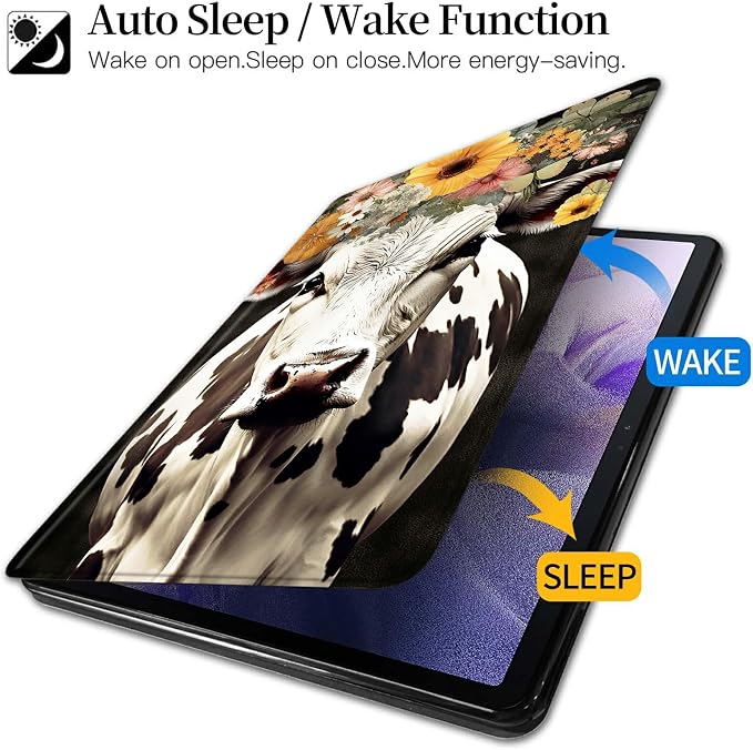 Case for Kindle Fire 7 Tablet (12th Generation 2022 Release) Baseball Theme 360 Degree Rotating Stand Protective Cover with Auto Sleep/Wake for Fire 7 2022 Tablet