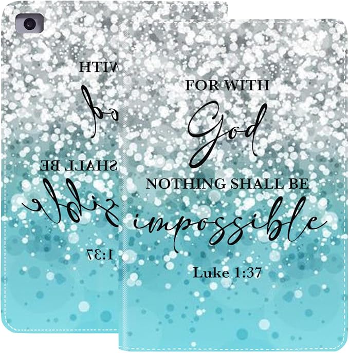 for iPad mini 5/4 Case iPad mini 1/2/3 Case Adjustable Stand Shockproof Protective Cover with Automatic Wake-up/Sleep Function Suitable for iPad mini 5th/4th Gen 7.9 inch - Bible Phil 4-13 Floral