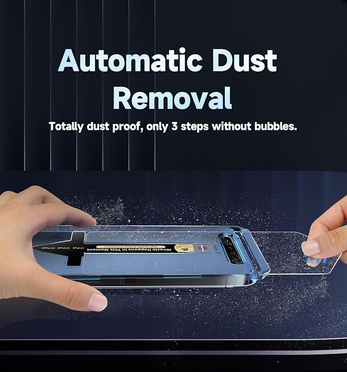 MAGIC JOHN 2 Pack for iPhone 11 Pro Max 6.5 inch Privacy Glass Screen Protector Auto Dust-Elimination Installation Bubble Free Easy Installation