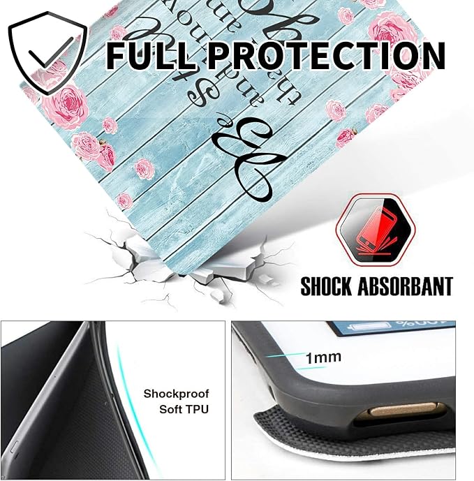 for iPad Air 11 (2024)/ iPad Air 6th/5th/4th Gen Case (2025/2024/2022/2020) 10.9 Inch CaseBEOTIWAD Shockproof Slim PU Leather Stand Protective Cover with Auto Sleep/Wake-Bible Verses Philippians 4-13