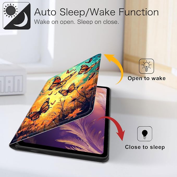 for iPad 11th Generation (A16 2025) 11 / iPad 10th Gen 10.9 2022 Case 360° Rotating PU Leather Stand Cover with Auto Sleep/Wake Shockproof TPU Backl Two Dragons Fighting