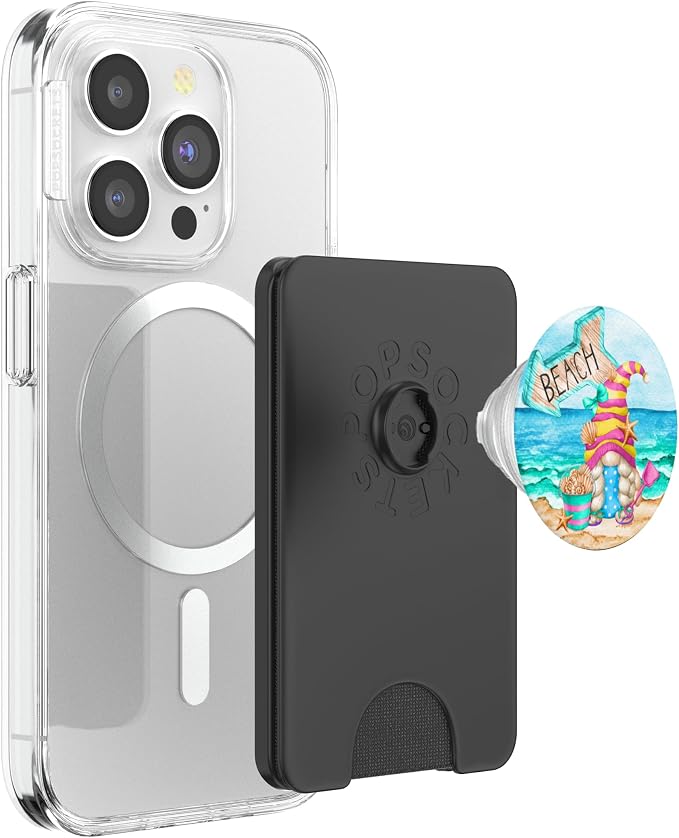 Beach Girl Gnome PopSockets Adhesive PopGrip