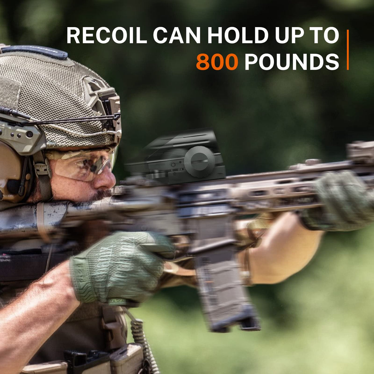EZshoot Reflex Sight with 4 Reticles Red Dot Sight, Reflex Holographic Optic Scope with 20mm Rail Mount ，Absolute Co-Witness