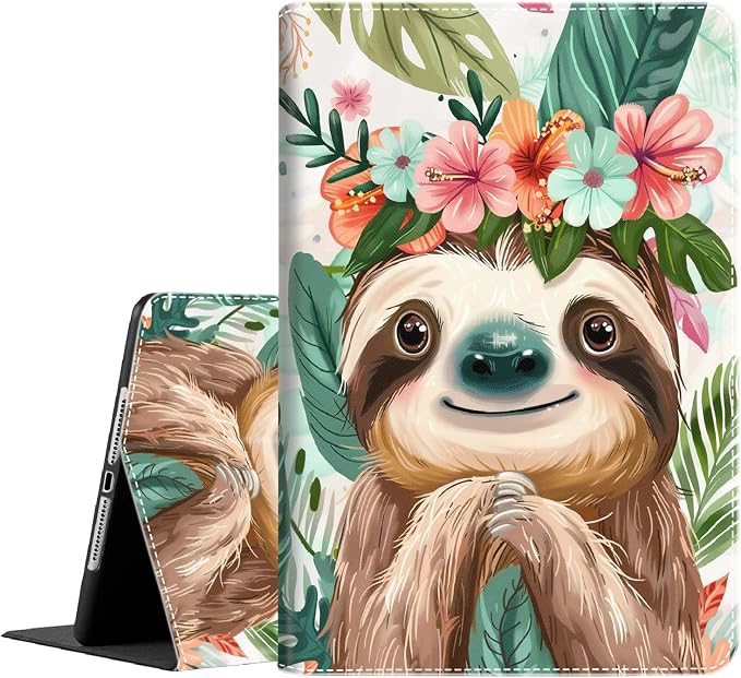 Case for iPad 10th Generation (2022 Release) 10.9 Inch Durable Shockproof Protective Cover for New iPad 10th gen 10.9 2022 Elephant Sunflower