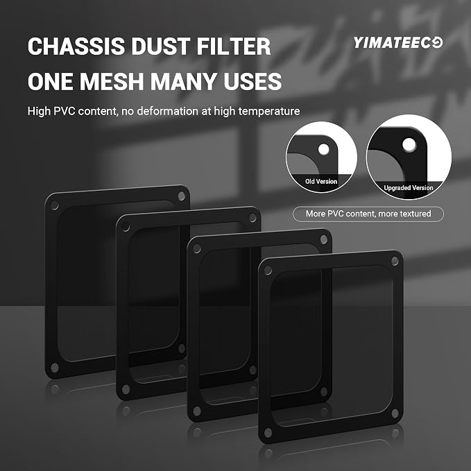 Dust Filter PC 120mm for Computer Cooler/PSU/Routers Nylon 80 Mesh, Magnetic