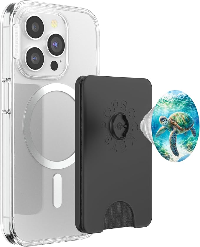 Green Sea Turtle Relaxing Watercolor for Sea Turtle Lovers PopSockets Adhesive PopGrip