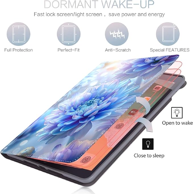 Case for Samsung Galaxy Tab S10 FE Plus 13.1 Inch 2025 Model (SM-X620/X626)Slim Folding Stand Cover with Auto Wake/Sleep for Samsung Galaxy Tab S10 FE Plus ，Painting Autumn Trees