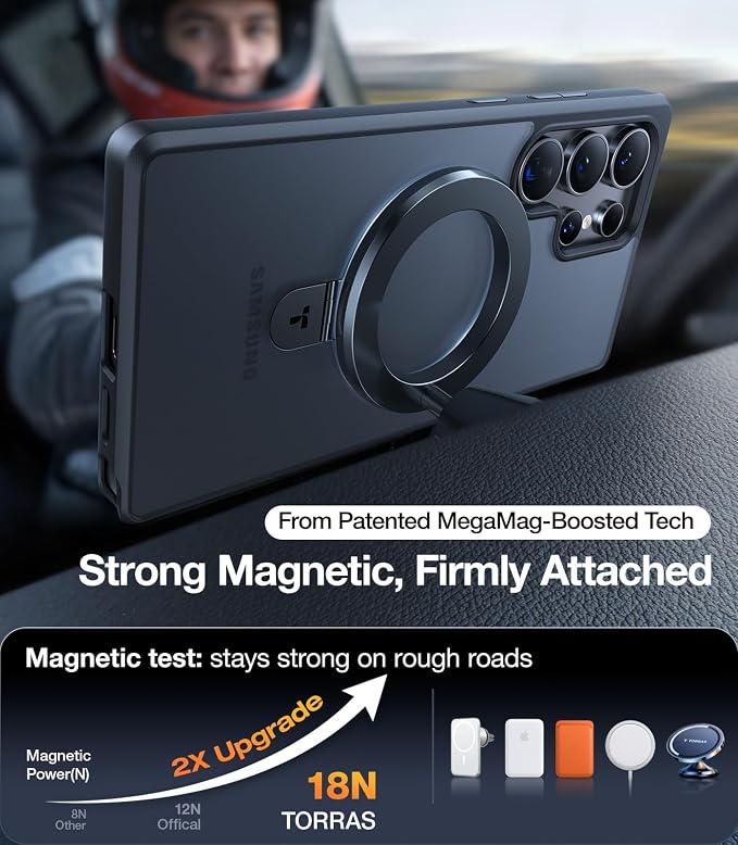 TORRAS PolarCircle Qi2 Mag-Safe Charger &amp Magnetic Case — Buy Together to Save 15%