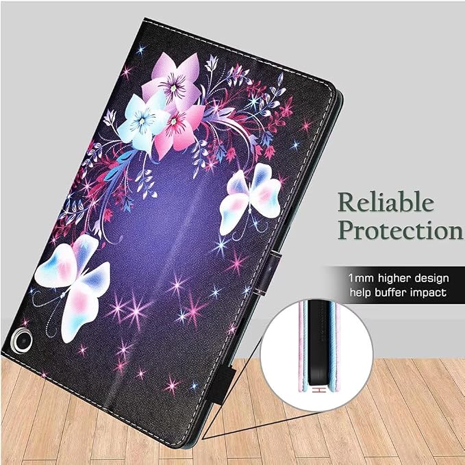 Fancity for Amazon Kindle Fire Max 11 Case 13th Generation 11 2023 Release | Soft PU &amp TPU Leather Protective Stand Cover Case for Fire Max 11 with Smart Auto Wake/Sleep Pencil Holder Beach
