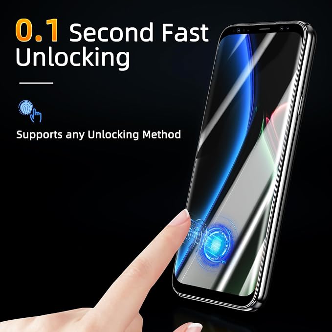 MAYtobe [2-Pack Screen Protector for Samsung Galaxy Note 9 Ceramic film with Installation Tray Easy Installation 3D Curved Bubble Free Anti-Scratch