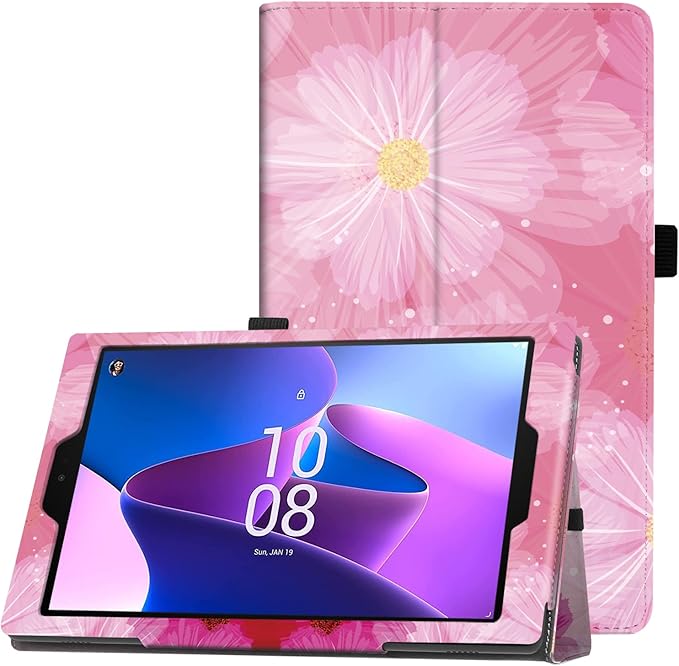 Folio Case for 10.1 Inch Previous Fire HD 10 Tablet | Famavala Stand Cover for [7th/9th Generation 2017/2019 Released] (BlueSky)