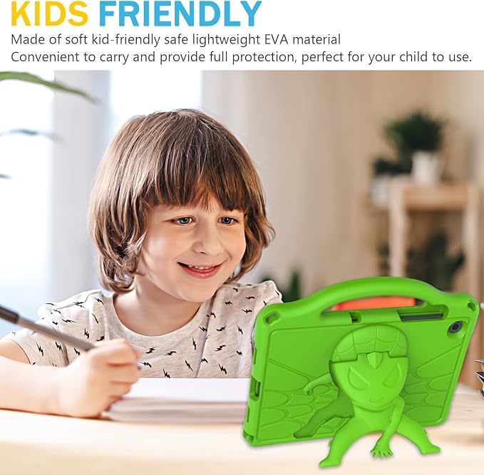 Kids Case for Samsung Galaxy Tab A11 Plus 2026 /A9 Plus 2023 11 inch Tablet | Sanyetral Galaxy Tab A11+/A9+ Case with Screen Protector Shockproof Handle Stand Protective Cover with Shoulder Strap -Bl