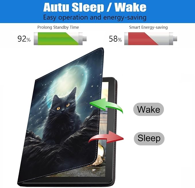 Case for Samsung Galaxy Tab S10 Plus 2024/ S9 Plus/ S9 FE Plus 5G 12.4 Inch 2023 Slim PU Leather Stand Folio Cover with Auto Wake Sleep Abstract Paint Dogs