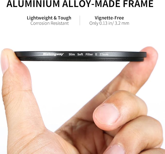 Walking Way 37MM Soft Focus Filter White Pro Mist Diffusion Filter Dreamy Fog