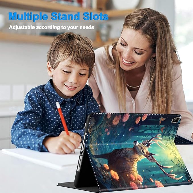 Case for Samsung Galaxy Tab A9 Plus 11 Inch 2023 Durable Shockproof Protective Cover for Samsung Tablet A9+ 11 / 10.9 (SM-X210/X216/X218)，Blue Dragon