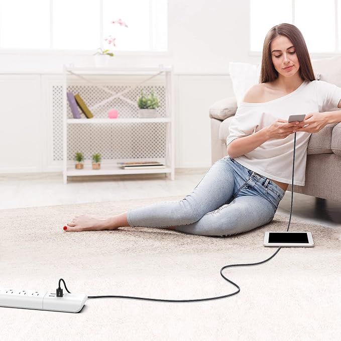 Mini USB Cable 25 ft Mini USB Charger 2.0 Type A to Mini 5 Pin B Cable Compatible with GoPro Hero 3+ PS3 Controller Cell Phones MP3 Players Dash Cam Digital Camera SatNav etc