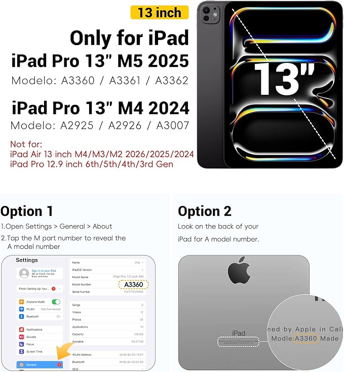 BRAECN Case for iPad Air 11 inch 2026(M4) 2025(M3) 2024(M2)iPad Pro 11 inch(4th/3rd/2nd/1st)&amp Air 10.9(5th/4th) Protective with Pencil Holder Screen Protector 360°Rotating Stand Handle Full Body