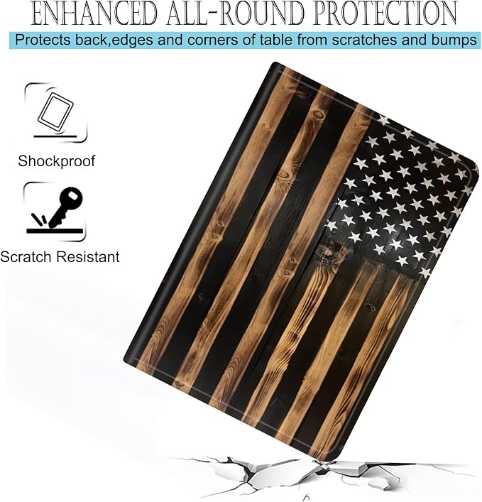 Compatible for iPad Air 13 inch Case (M3 2025 /M2 2024)/Pro 12.9 inch (6th/5th/4th/3rd 2022/2021/2020/2018)Adjustable Stand Protect CoverAnchor Christian